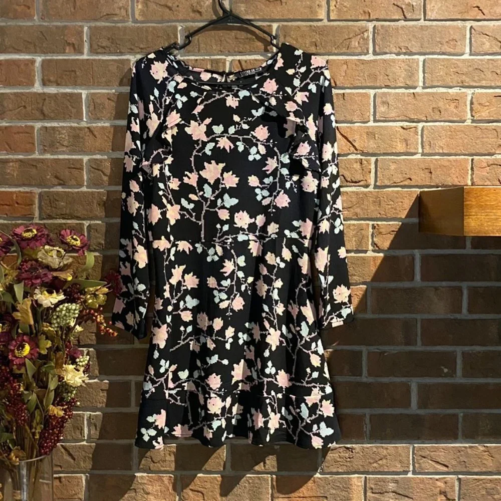 NWOT Cotton On Retro Floral Blank Dress Size M - Picture 2 of 12